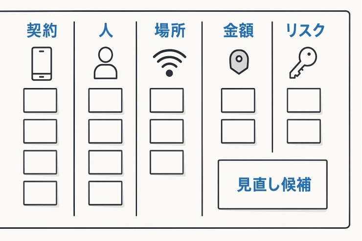 通信費とセキュリティ費用の“現状把握”